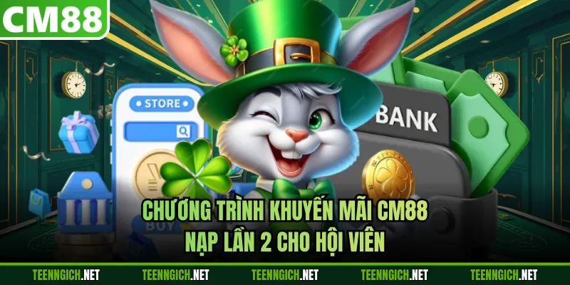 Chương trình khuyến mãi CM88 nạp lần 2 cho hội viên